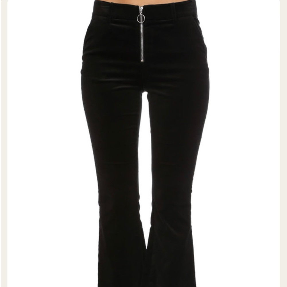 Frame O Ring Velvet Pants
